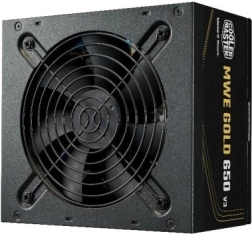 Toiteplokk Cooler Master MWE Gold V3 650 W ATX 3.1 80 Plus, mittemodulaarne