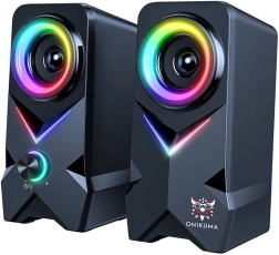 Onikuma mängukõlarid RGB-taustvalgustusega
