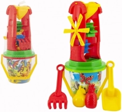 Liivakomplekt veskiga ja vormidega