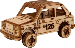 Puidust 3D pusle – ralliauto mudel 3