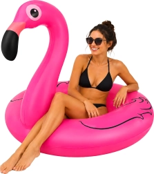Täispuhutav ujumisrõngas flamingo 102 cm Trizand