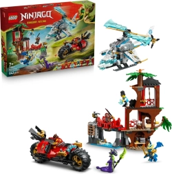 LEGO NINJAGO ninjasõidukite lahing ja puumaja