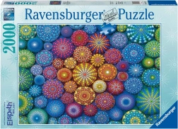 Pusle 2000 tükki – vikerkaaremandalad RAVENSBURGER