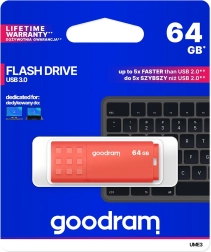 USB mälupulk 64 GB GOODRAM UME3 oranž USB 3.0