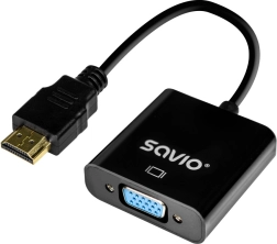 HDMI–VGA adapter Savio AK-75