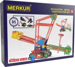 Merkur 5 suur metallist ehituskomplekt, 768 detaili