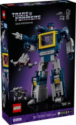 LEGO Icons Transformers: Soundwave – täiskasvanutele mõeldud kollektsioneerimis­mudel
