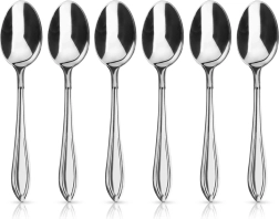 Roostevabast terasest teelusikad CONIC 6 tk