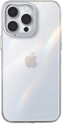 Liustikuteemaline ümbris iPhone 15 Pro Maxile, läbipaistev