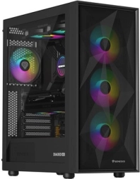 Arvutikorpus Genesis Diaxid 605 ARGB Midi Tower USB-C must