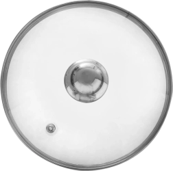 Klaasist kaan 22 cm roostevabast servaga