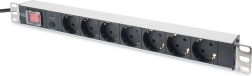 PDU toiteriba 19" rackile 7x Schuko pistikupesaga, 2,0 m