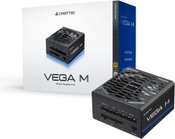 Chieftec Vega M 1000W 80 Plus Gold täielikult modulaarne toiteplokk