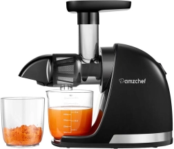 Aeglase pressiga mahlapress AMZCHEF, must