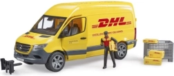 Bruder Mercedes-Benz Sprinter DHL juhi ja lisatarvikutega