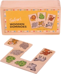 Bigjigs Toys puidust doomino Safari