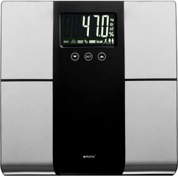 RUHHY analüütiline isiklik kaal LCD-ga, BMI mõõtmine, 10 profiili, kandevõime 225 kg