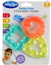 Playgro jahutavate närimislelude komplekt, 3 tk