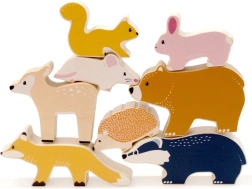 Puidust metsaelanike komplekt