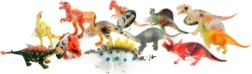 Väikesed kummist dinosaurused – 1 tk