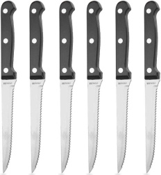 Roostevabast terasest steiginugade komplekt 21 cm, 6 tk