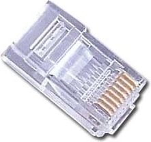 RJ45 võrgukonnektor, 30U, 100 tk