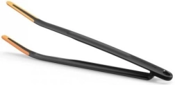 Köögitangid 29 cm, silikoonist must/oranž