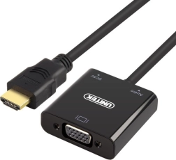 HDMI–VGA adapter + heli