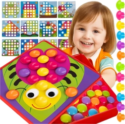 Mosaiik Montessori mosaiik nööpidega ISO TRADE