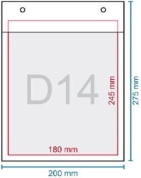 Mullikileümbrik D14 200 × 275 mm isekleepuv