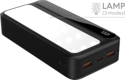Lampiga powerbank REBELTEC P20 LCD PD, 20000 mAh