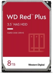 Kõvaketas WD Red Plus 8 TB 3,5" CMR 256 MB 5640 p/min NAS-i jaoks