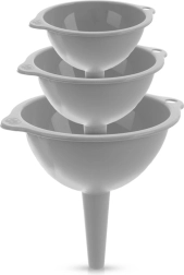Set of Kitchen Funnels 10/12/14 cm, 3 pcs