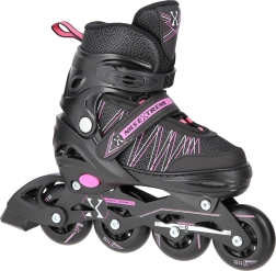 Rull- ja uisud 2in1 NILS Extreme – Roosa