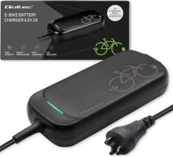 36V 42V 2A elektriratta laadija BOSCH pistikuga, veekindel