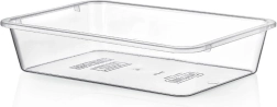 Külmiku organiseerija 35 × 25 × 7 cm, 4,5 l – läbipaistev BPA-vaba plastkarp