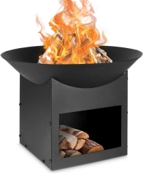 56 cm metallist aialõke puude hoiuruumiga Ambiance