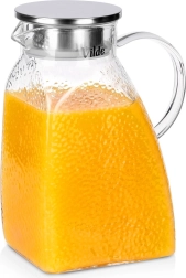 Vilde glass pitcher with lid for the fridge, 1.8 l