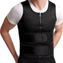 Meeste neopreenist fitness-saunavest S – salendav kompressioonitreeningu vest