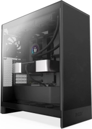 NZXT H7 Flow midi-tower karastatud klaasist külgpaneeliga (2024) must