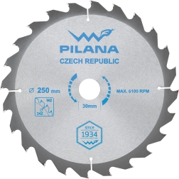 Saeketas PILANA 250 mm, 24 hammast, WZ, SK