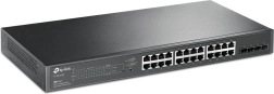 Lüliti TP-Link JetStream 28 gigabitise pordiga PoE+ ja 4 SFP-ga