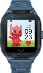 Laste nutikell Maxlife 4G GPS-i ja Wi‑Fi-ga, sinine