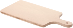 Pöögist lõikelaud käepidemega 44 × 19 cm