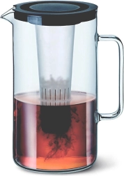 Klaaskann 2,5 l jääsisekuga, värvide segu