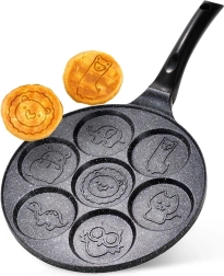 Graniitkattega munapann 7 vormiga 26 cm