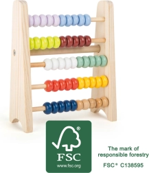 small foot Educate puidust abakus