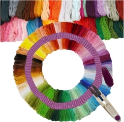 MAALEO tikkimislõngade komplekt 150 värvi