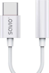 USB‑C–3,5 mm jack‑heliadapter DAC‑iga SAVIO