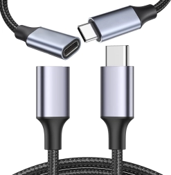 Tekstiilist USB‑C kaabel 2 m – kiire laadimine ja andmeedastus